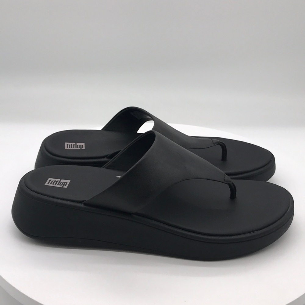 FitFlop womens Black Platform  Sandals size 10 US